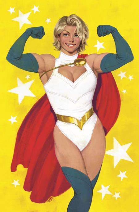 03/26/2025 POWER GIRL #19 CVR B DAVID TALASKI CARD STOCK VAR DC COMICS