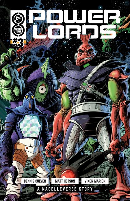 03/26/2025 POWER LORDS #3 CVR A WEAVER ONI PRESS INC.