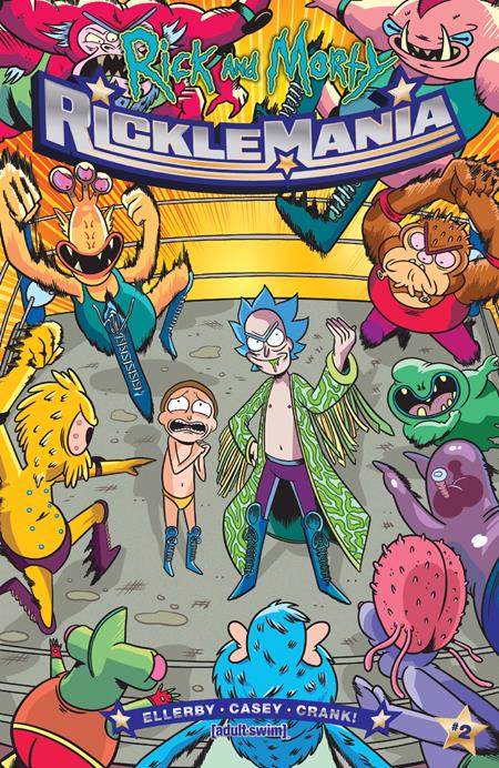 03/19/2025 RICK AND MORTY RICKLEMANIA #2 CVR A ELLERBY ONI PRESS INC.