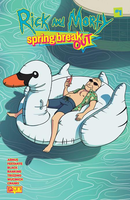 03/05/2025 RICK AND MORTY SPRING BREAK OUT #1 CVR B TRIZZINO ONI PRESS INC.