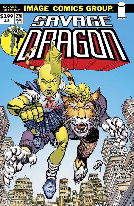 03/05/2025 SAVAGE DRAGON #276 CVR B LARSEN (MR) IMAGE