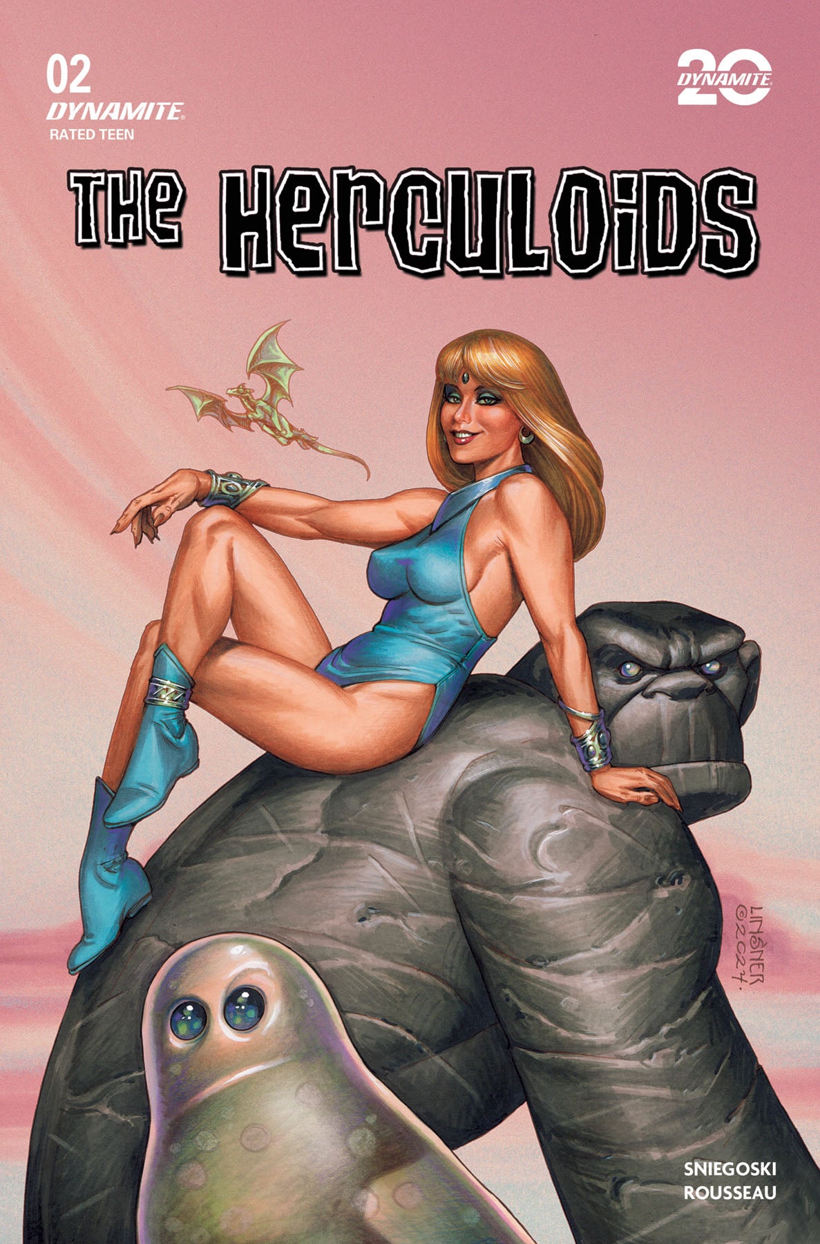 03/19/2025 HERCULOIDS #2 CVR B LINSNER (C: 1-0-0) DYNAMITE