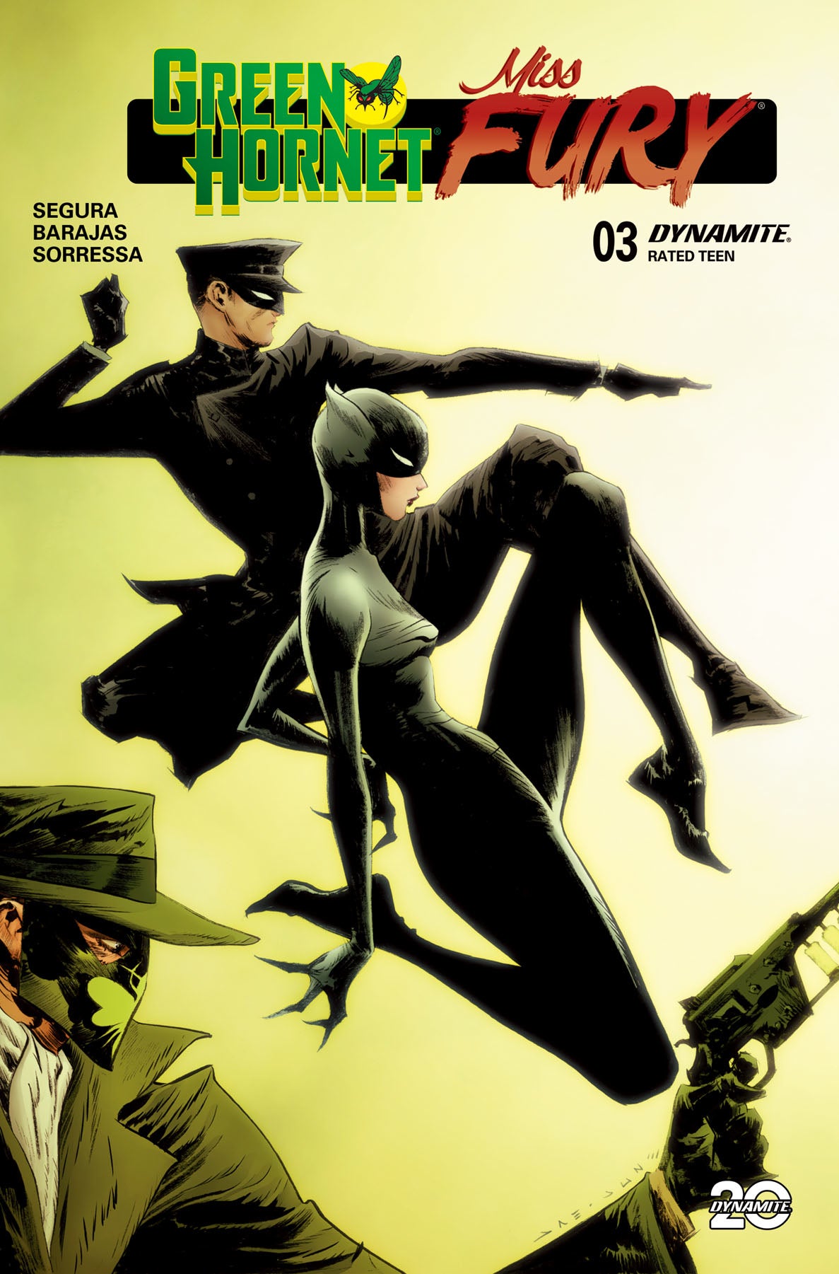 03/12/2025 GREEN HORNET MISS FURY #3 CVR B LEE & CHUNG DYNAMITE