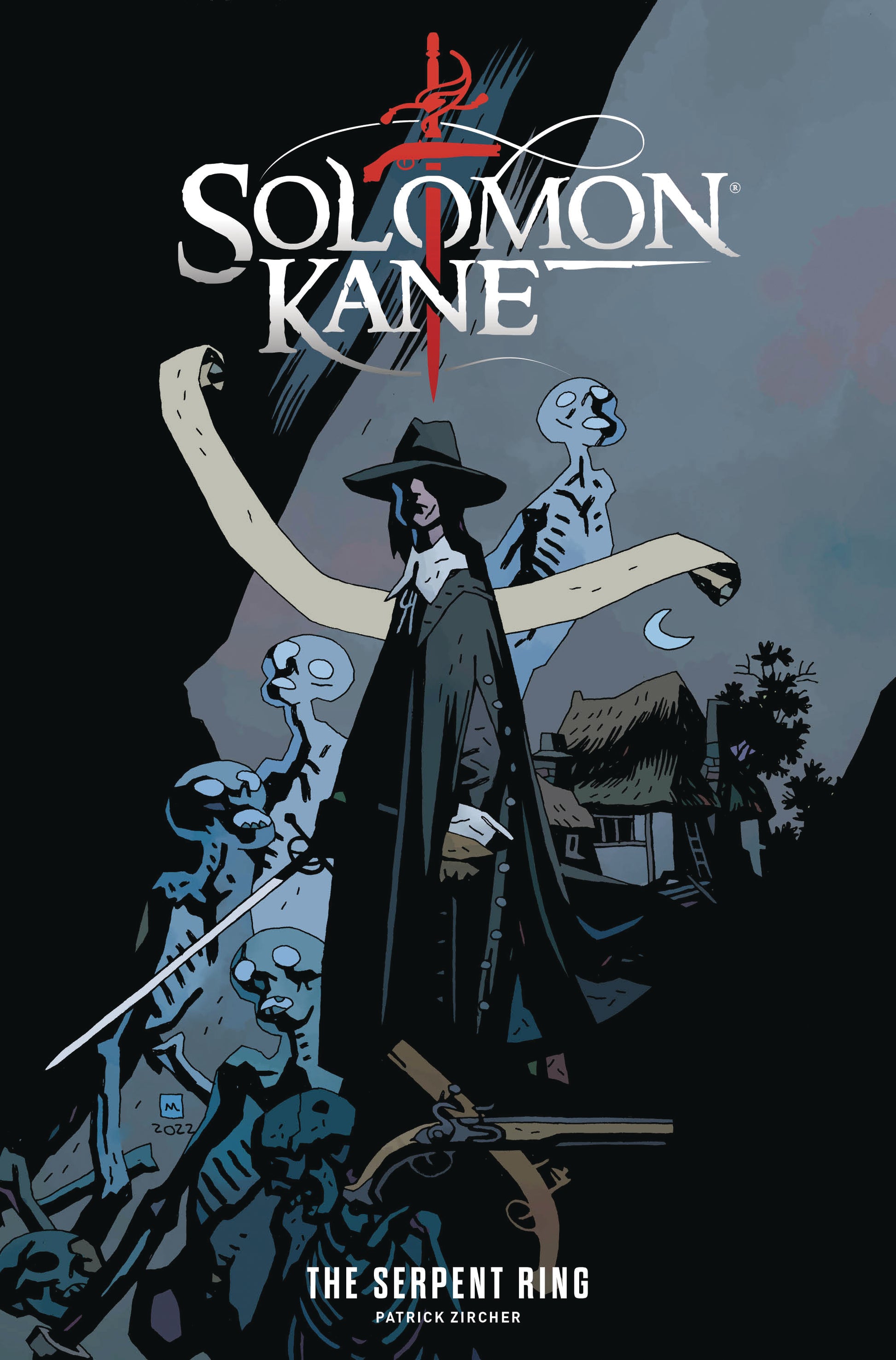 03/26/2025 SOLOMON KANE SERPENT RING #1 CVR B MIGNOLA (MR) TITAN COMICS