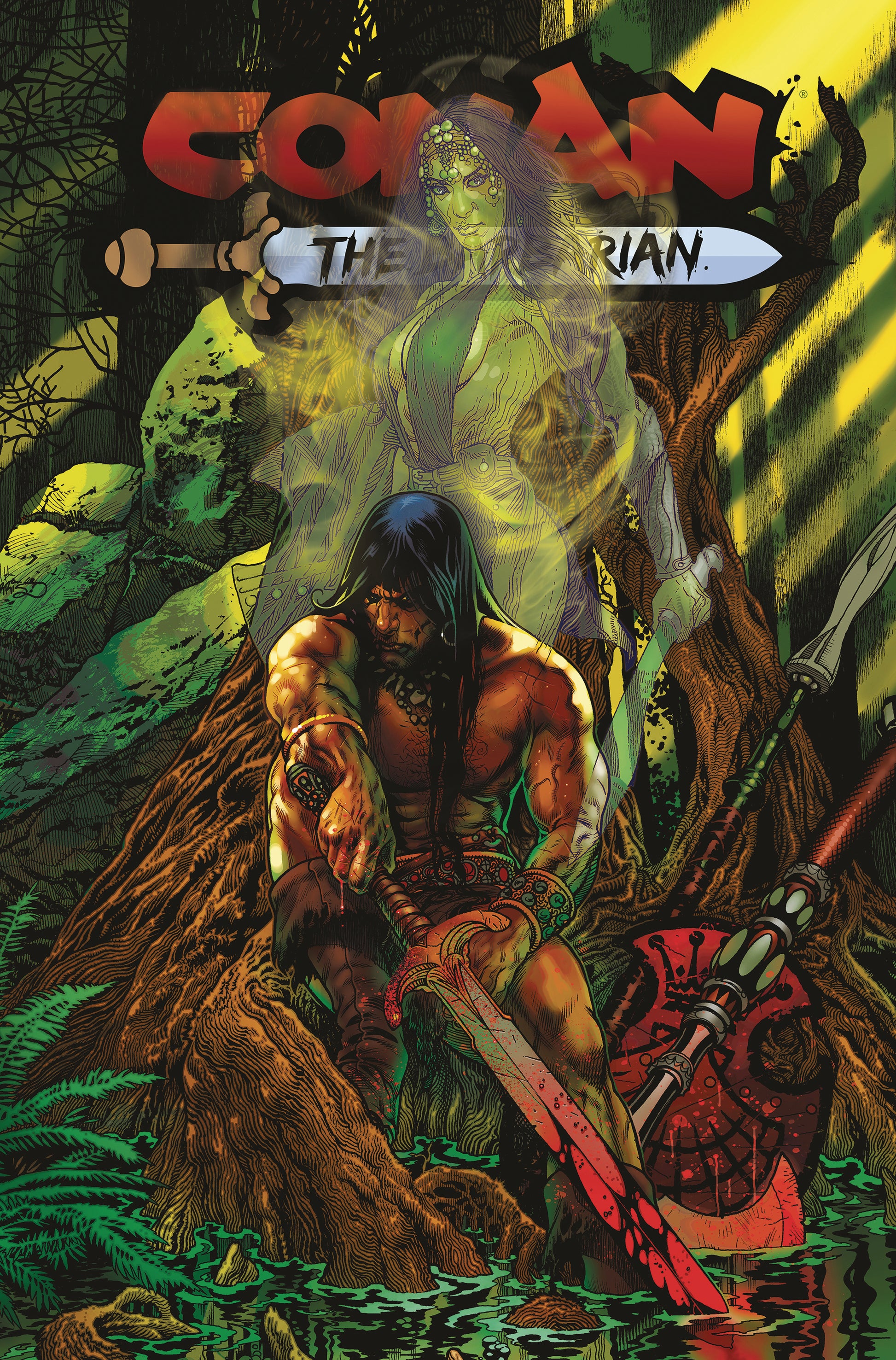 03/19/2025 CONAN BARBARIAN #19 CVR C HARRIS (MR) TITAN COMICS