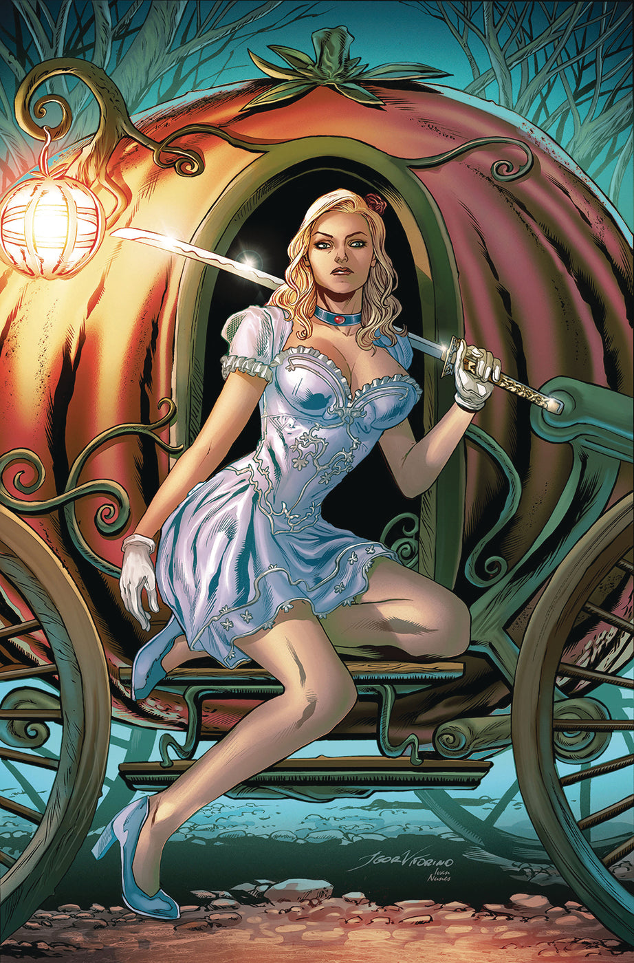 03/19/2025 GFT 20TH ANNIV 2025 FAIRY TALE PINUP SPEC CVR B VITORINO ZENESCOPE ENTERTAINMENT INC