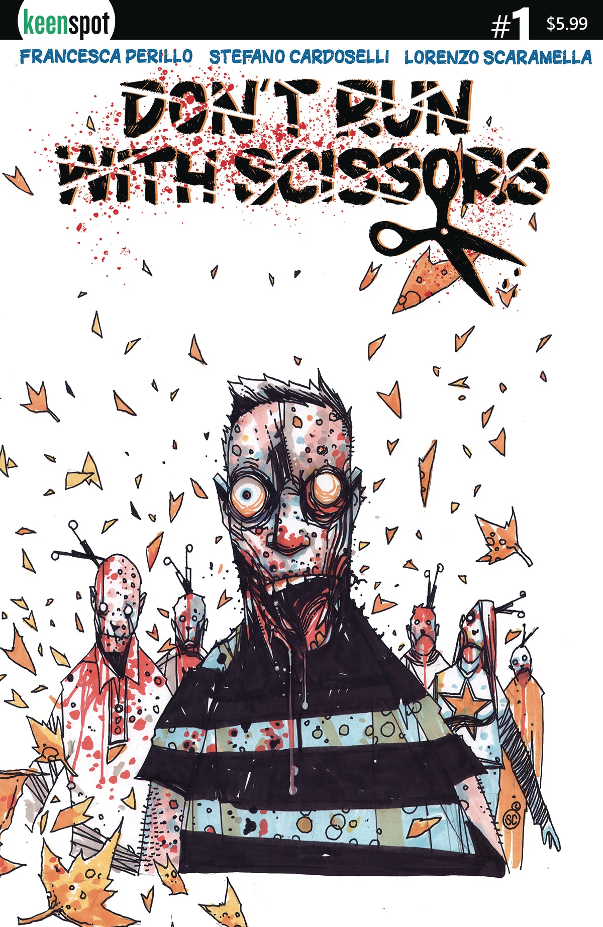 03/12/2025 DONT RUN WITH SCISSORS #1 CVR C STEFANO CARDOSELLI (MR) KEENSPOT ENTERTAINMENT