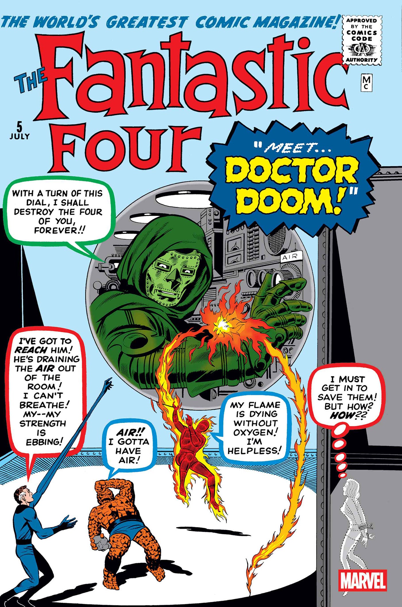 FANTASTIC FOUR FACSIMILE ED #5 2025 Fantastic Four MARVEL PRH