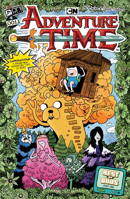 04/09/2025 ADVENTURE TIME (2025) #1 CVR D TILLIE WALDEN ONI PRESS INC.