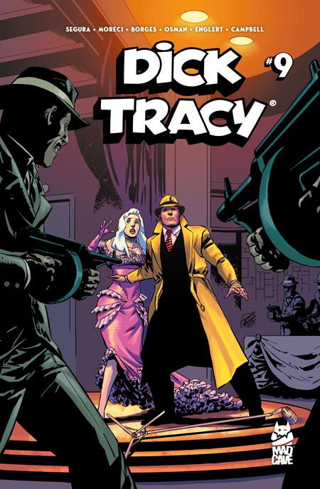 04/16/2025 DICK TRACY #9 CVR A GERALDO BORGES MAD CAVE STUDIOS