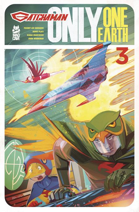 04/16/2025 GATCHAMAN ONLY ONE EARTH #3 (OF 4) MAD CAVE STUDIOS