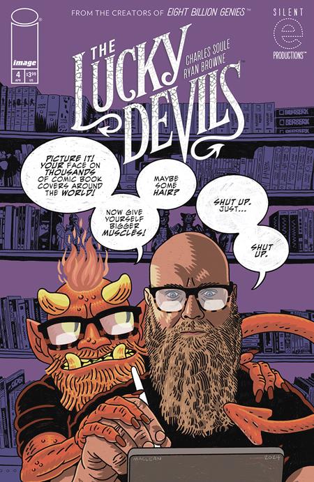 LUCKY DEVILS #4 (OF 9) CVR B ANDREW MACLEAN VARIANT (MR) 2025 IMAGE COMICS