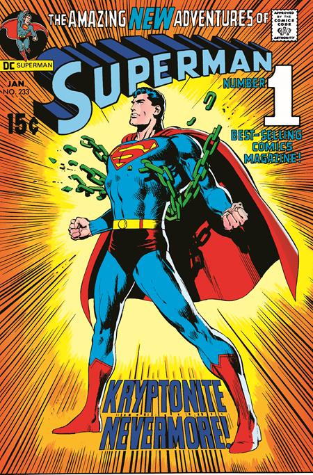 04/09/2025 SUPERMAN #233 FACSIMILE EDITION CVR A NEAL ADAMS DC COMICS