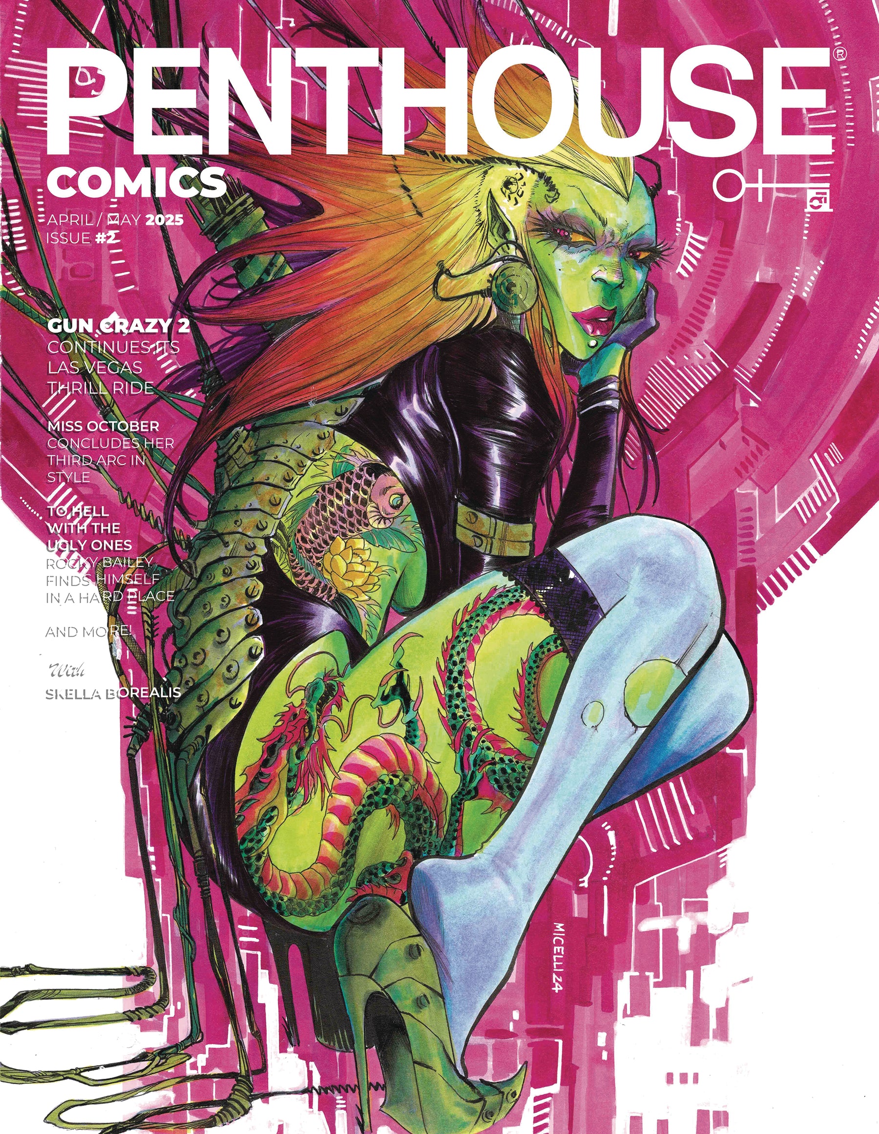 04/23/2025 PENTHOUSE COMICS 2025 #2 CVR C MICELLI (MR) (C: 0-1-2) PENTHOUSE