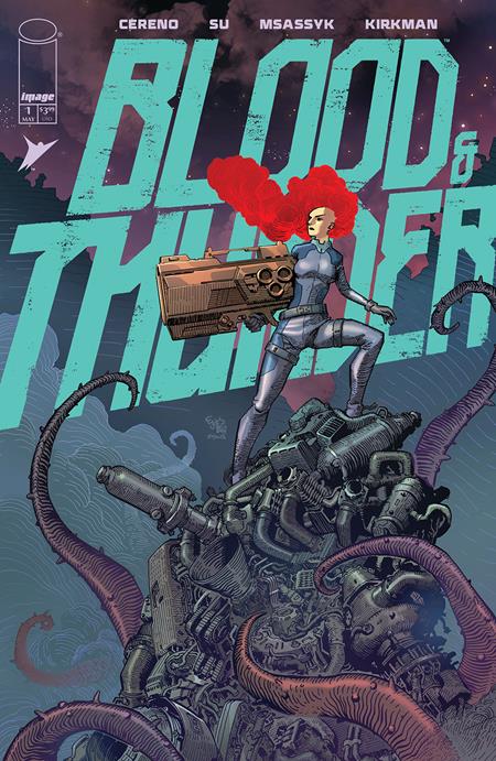 BLOOD & THUNDER #1 CVR A EJ SU & MSASSYK 2025 IMAGE COMICS