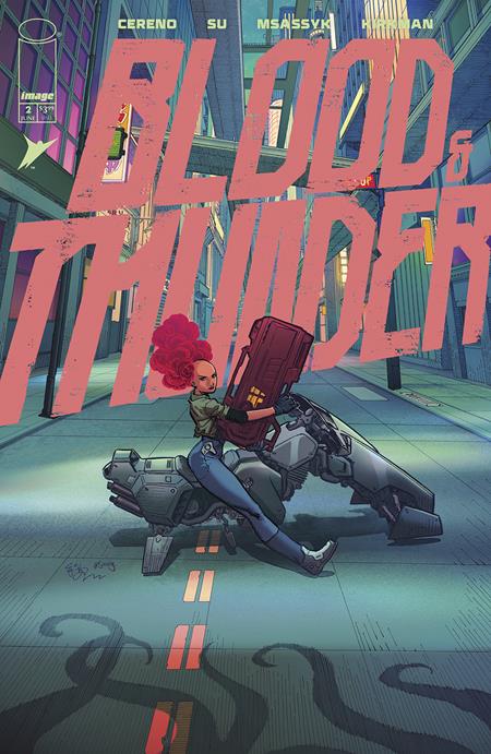 BLOOD & THUNDER #2 CVR A EJ SU & MSASSYK 2025 IMAGE COMICS