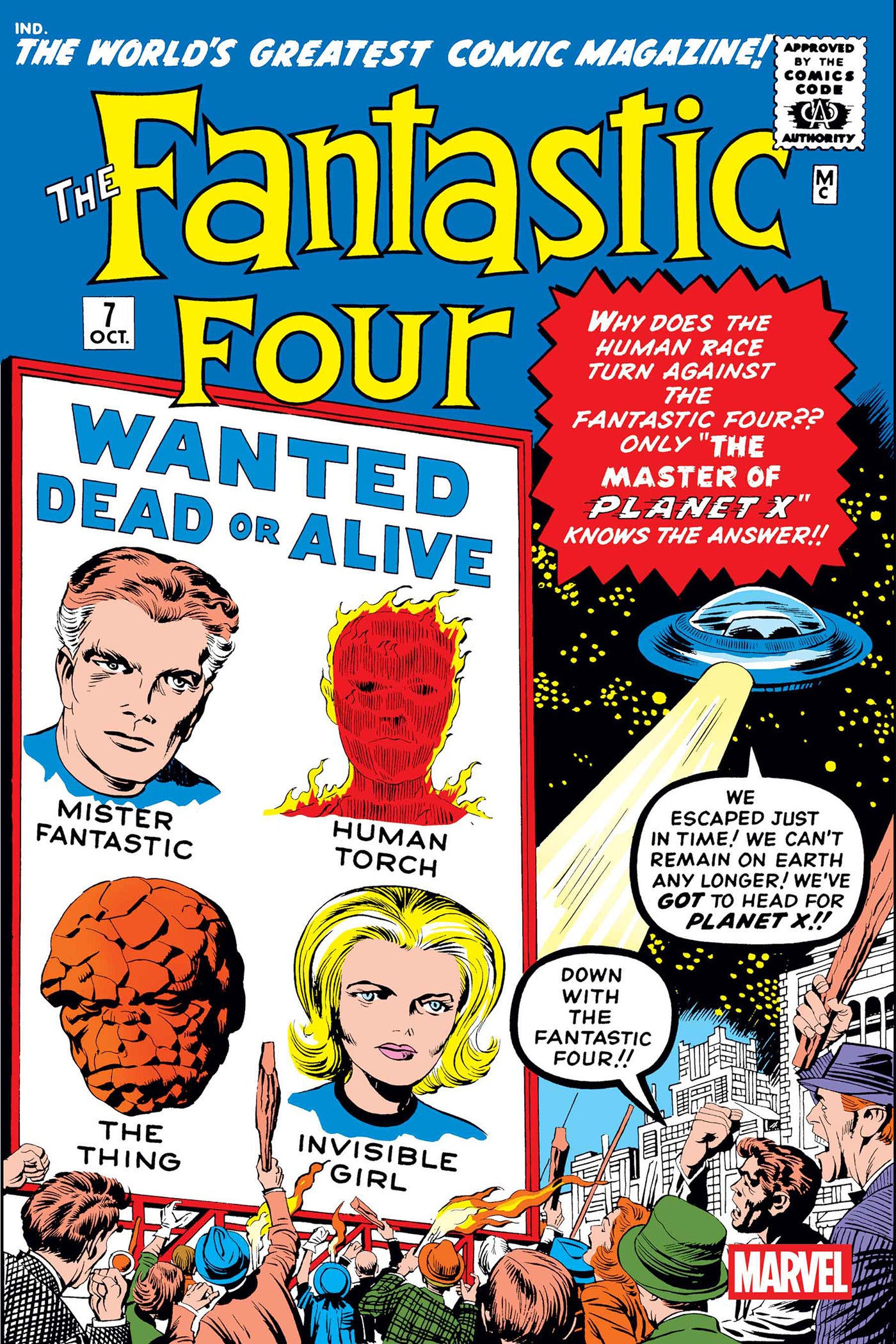 FANTASTIC FOUR #7 FACSIMILE EDITION 2025 MARVEL PRH