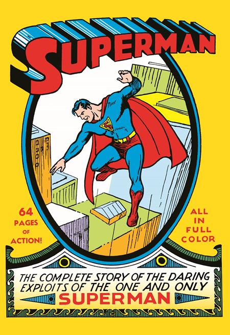 SUPERMAN #1 FACSIMILE EDITION CVR A JOE SCHUSTER & LEO O MEALIA (MAGAZINE SIZE) 2025 Superman DC COMICS