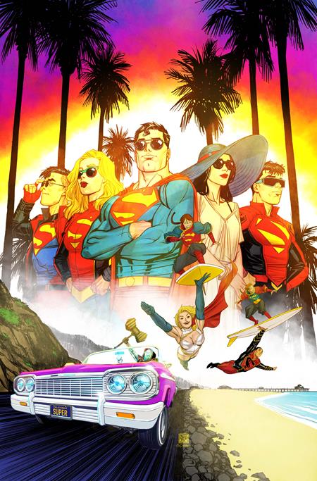 DCS KAL-EL-FORNIA LOVE #1 (ONE SHOT) CVR A BERNARD CHANG 2025 Superman DC COMICS