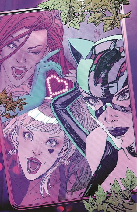 GOTHAM CITY SIRENS UNFIT FOR ORBIT #5 (OF 5) CVR C GUILLEM MARCH CONNECTING CARD STOCK VARIANT 2025 Gotham City Sirens DC COMICS