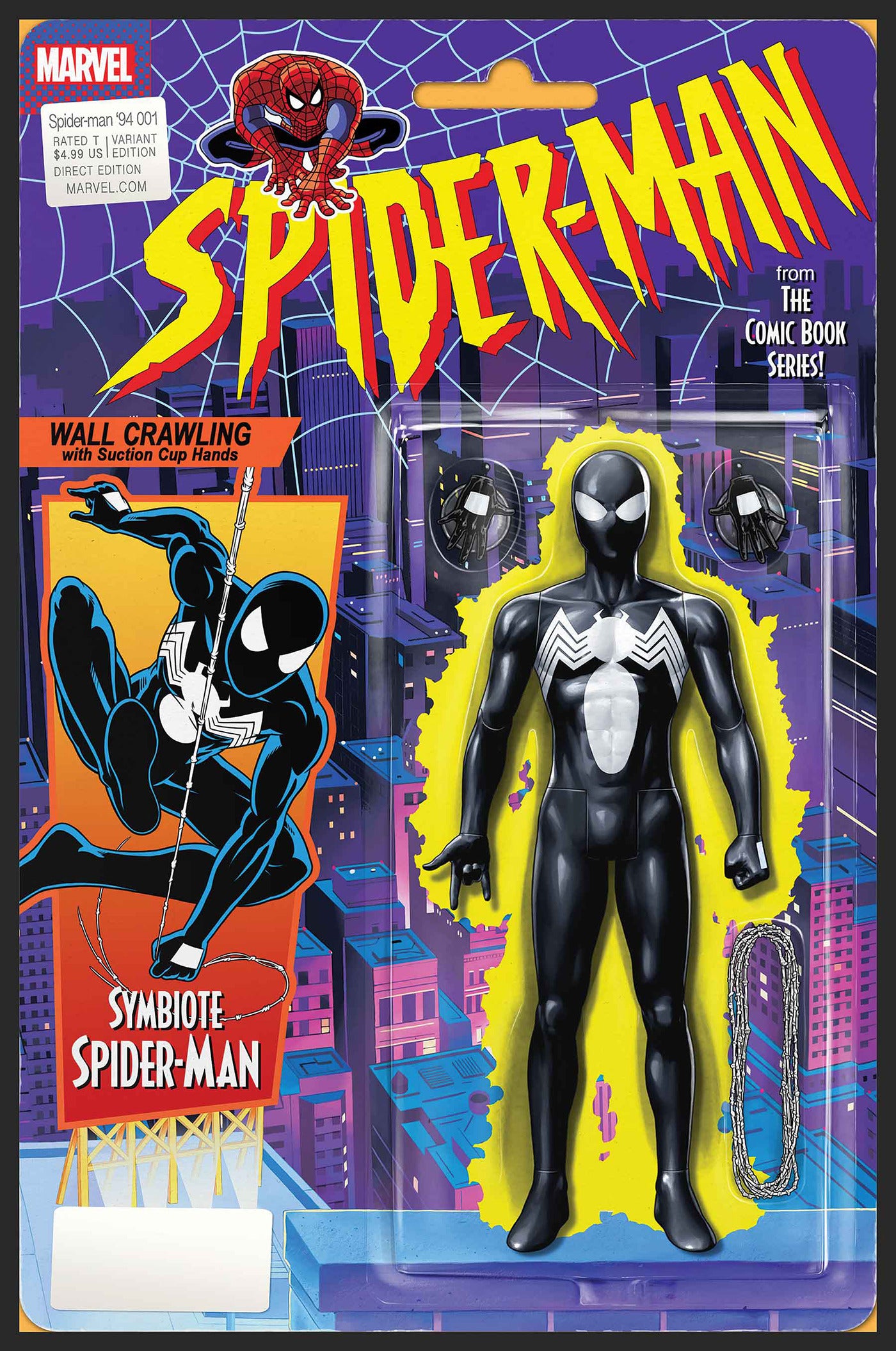SPIDER-MAN '94 #1 JOHN TYLER CHRISTOPHER ACTION FIGURE VARIANT 2025 Marvel