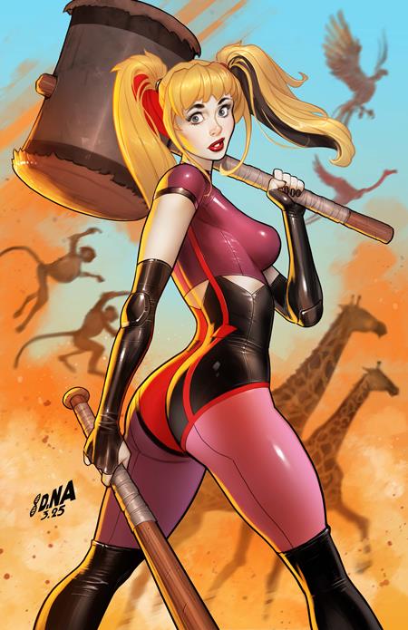 HARLEY QUINN #54 CVR B DAVID NAKAYAMA CARD STOCK VARIANT 2025 Harley Quinn DC COMICS