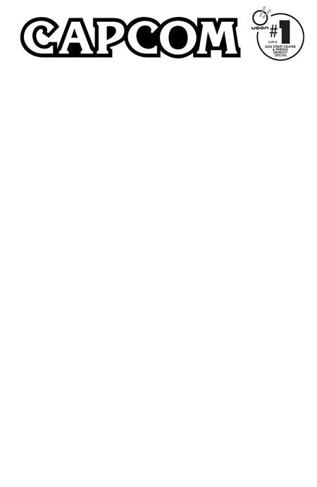 STREET FIGHTER & FRIENDS SWIMSUIT SPECIAL #1 (ONE SHOT) CVR D BLANK SKETCH VARIANT 2025 Street Fighter UDON ENTERTAINMENT