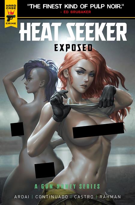 12/03/2025 HEAT SEEKER EXPOSED A GUN HONEY SERIES #3 (OF 4) CVR G KENDRICK LIM NUDE POLYBAGGED VAR (MR) TITAN COMICS