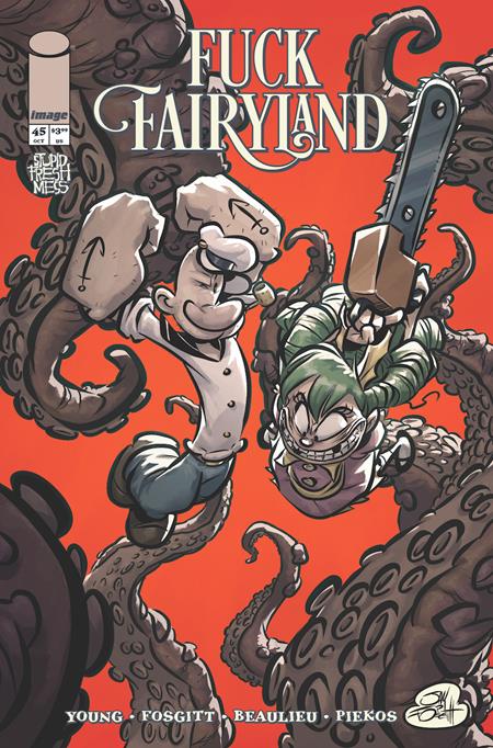I HATE FAIRYLAND #45 CVR B JAY FOSGITT RED VARIANT (MR) 2025 IMAGE COMICS
