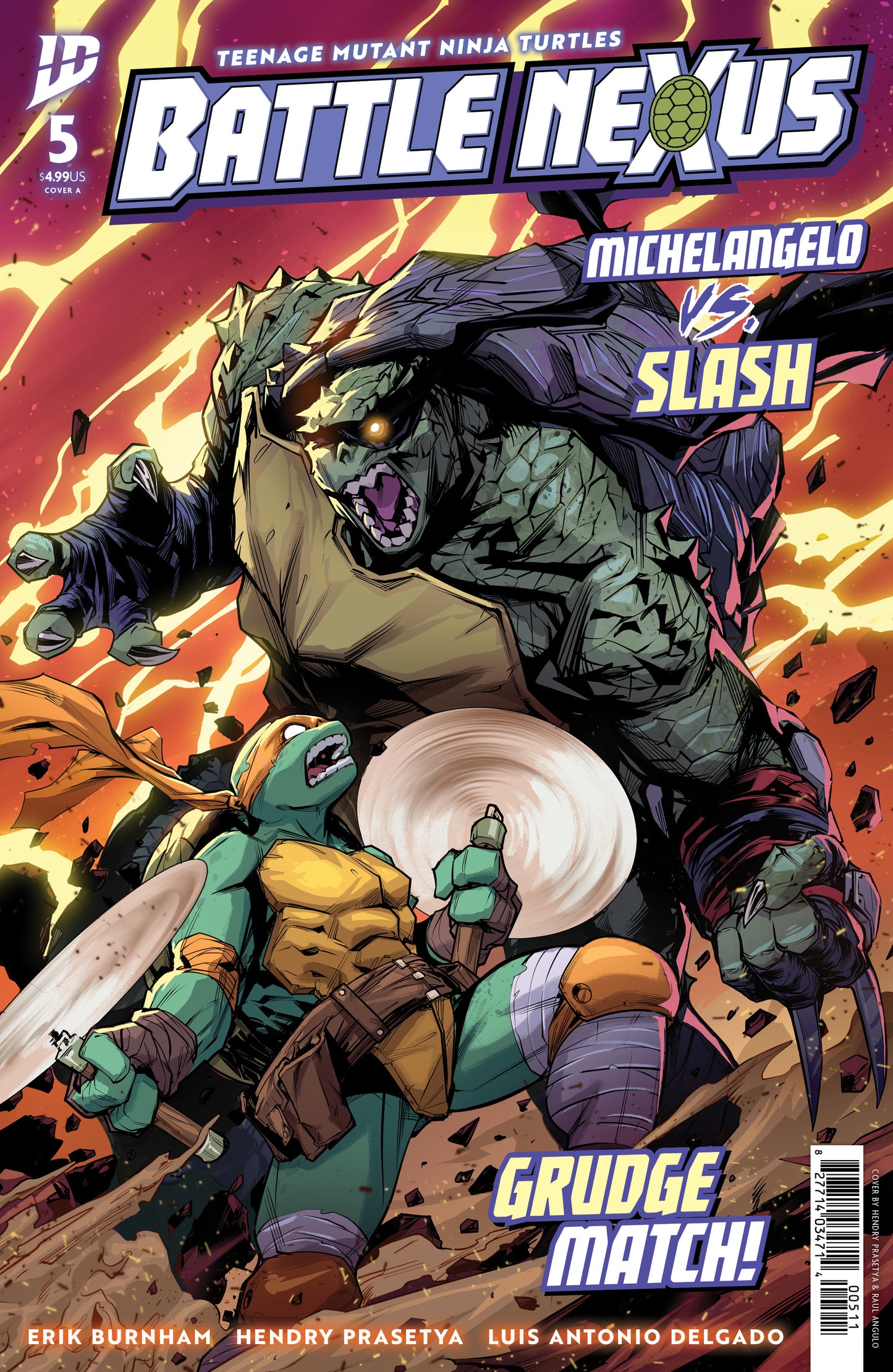 12/10/2025 Teenage Mutant Ninja Turtles: Battle Nexus #5 Cover A (Prasetya) IDW Publishing
