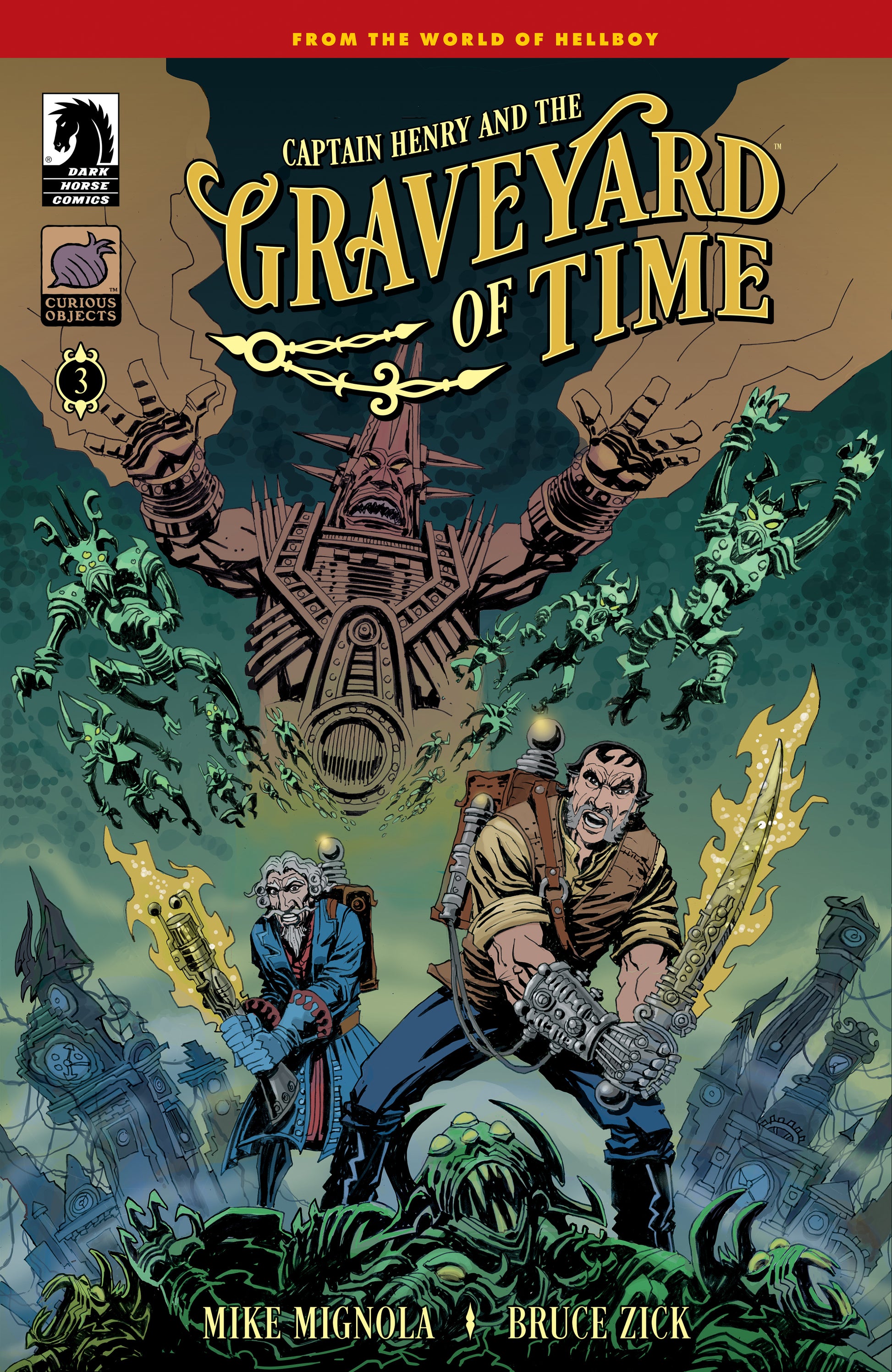 01/14/2026 Captain Henry and the Graveyard of Time #3 (CVR A) (Bruce Zick) Dark Horse Comics