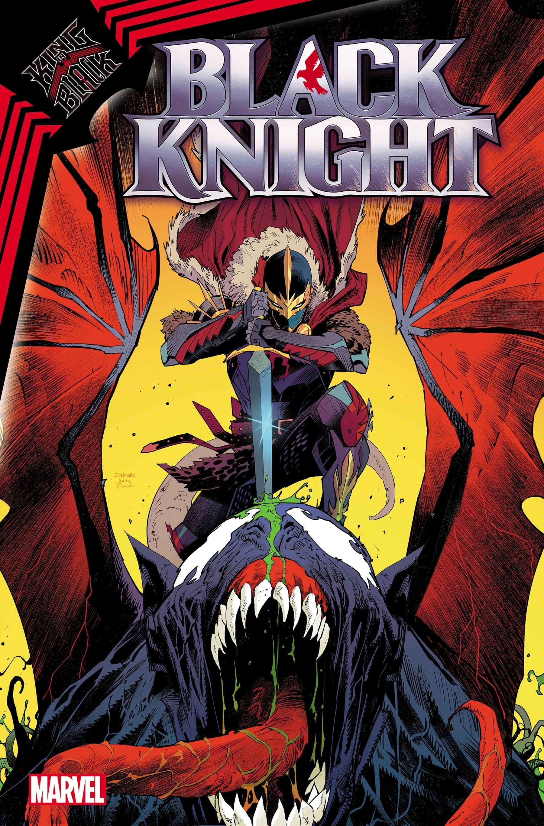 KING IN BLACK BLACK KNIGHT #1 2021 Black Knight MARVEL COMICS   