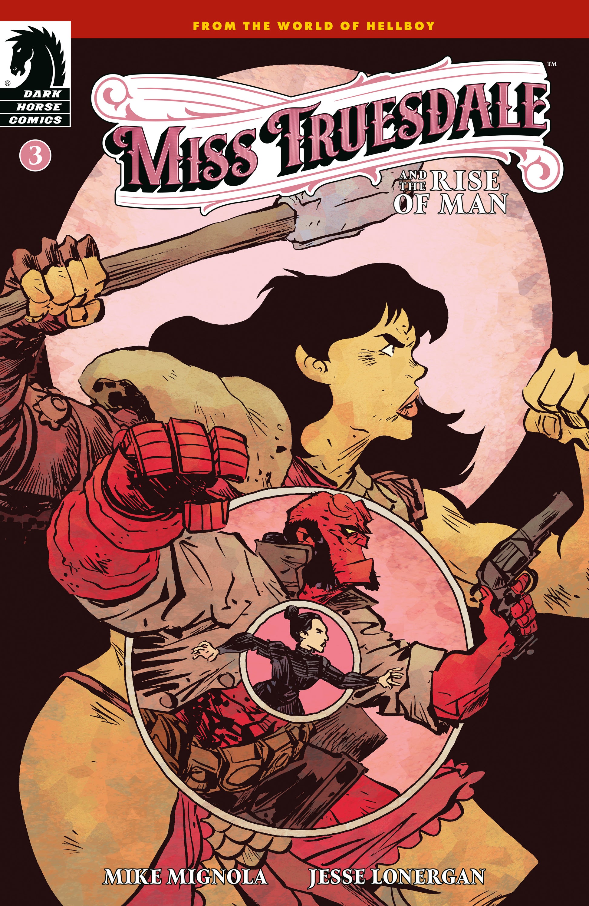 02/25/2026 Miss Truesdale and the Rise of Man #3 (CVR A) (Jesse Lonergan) Dark Horse Comics