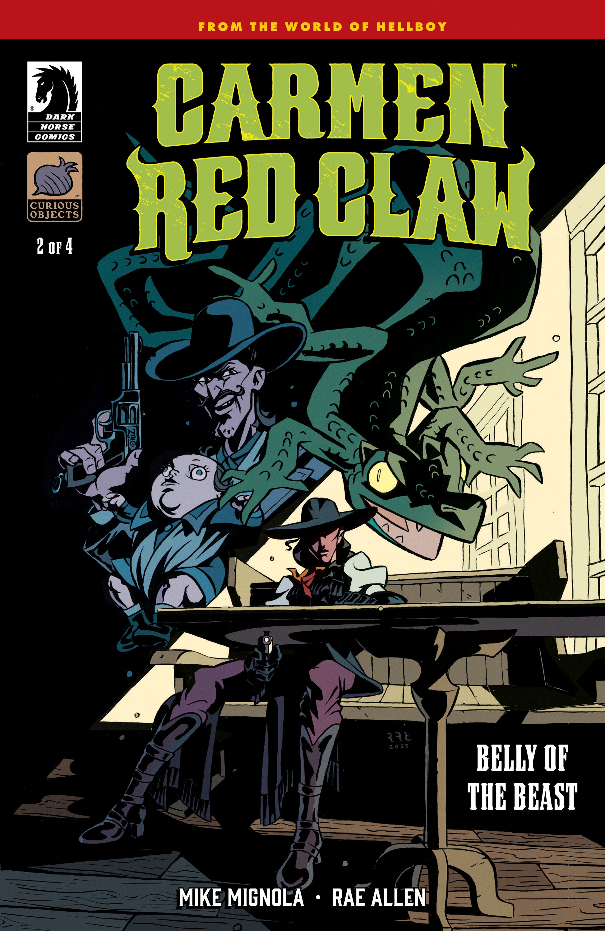 02/18/2026 Carmen Red Claw: Belly of the Beast #2 (CVR A) (Rae Allen) Dark Horse Comics