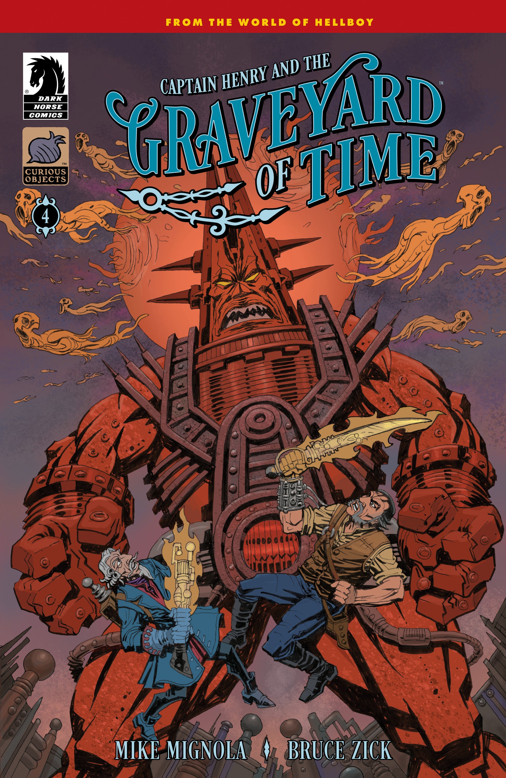 02/18/2026 Captain Henry and the Graveyard of Time #4 (CVR A) (Bruce Zick) Dark Horse Comics