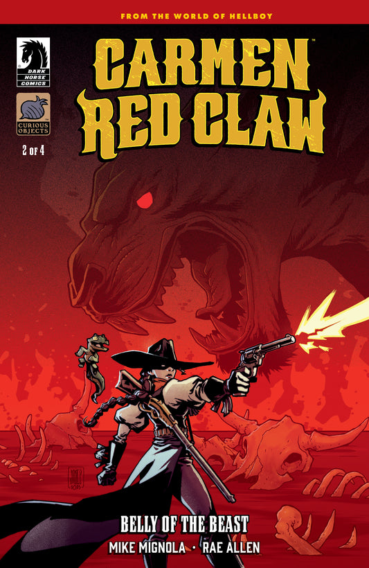 02/18/2026 Carmen Red Claw: Belly of the Beast #2 (CVR B) (Jake Parker) Dark Horse Comics