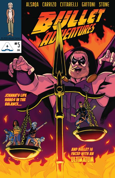 01/28/2026 BULLET ADVENTURES #5 CVR A NICOLAS CARRIZO FRANCESCA CITTARELLI MASSIVE PUBLISHING