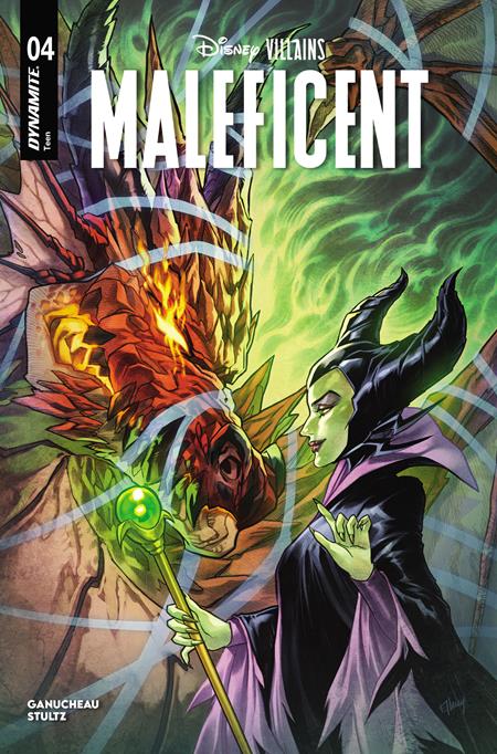 01/21/2026 DISNEY VILLAINS MALEFICENT #4 CVR B ELLERY VAR DYNAMITE ENTERTAINMENT