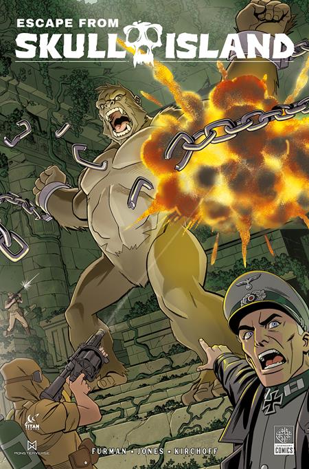 01/28/2026 ESCAPE FROM SKULL ISLAND #1 (OF 4) CVR B CHRISTOPHER JONES VAR TITAN COMICS