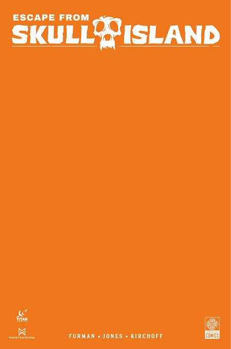 01/28/2026 ESCAPE FROM SKULL ISLAND #1 (OF 4) CVR E BLANK SKETCH VAR TITAN COMICS