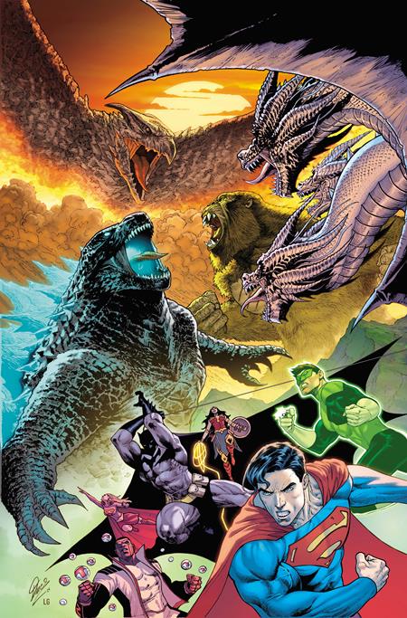 01/28/2026 JUSTICE LEAGUE VS GODZILLA VS KONG 2 #7 (OF 7) CVR A CHRISTIAN DUCE DC COMICS