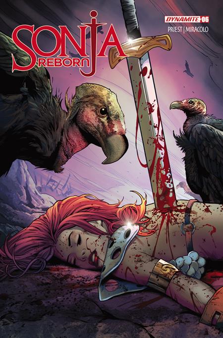 01/28/2026 SONJA REBORN #6 CVR D GREG LAND VAR DYNAMITE ENTERTAINMENT