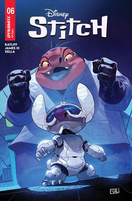 01/14/2026 STITCH #6 CVR A EDWIN GALMON DYNAMITE ENTERTAINMENT