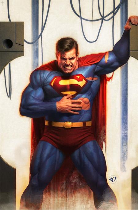 01/28/2026 SUPERMAN #34 CVR D ARIEL OLIVETTI CARD STOCK VAR (DC K.O.) DC COMICS
