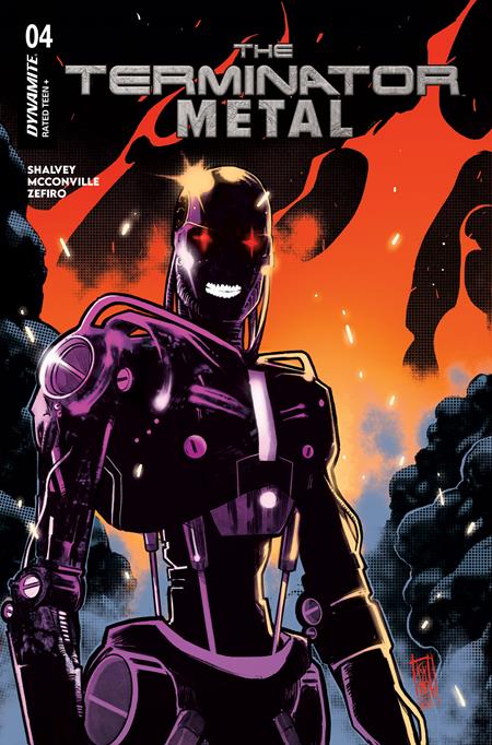 01/28/2026 TERMINATOR METAL #4 CVR D EMANUELE ERCOLANI VAR DYNAMITE ENTERTAINMENT