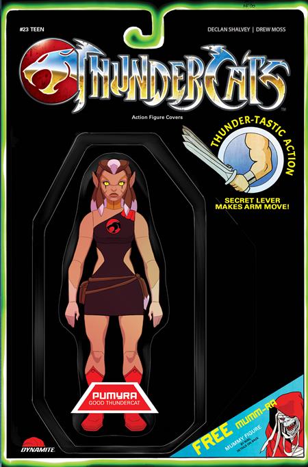 01/28/2026 THUNDERCATS #23 CVR F ACTION FIGURE VAR DYNAMITE ENTERTAINMENT