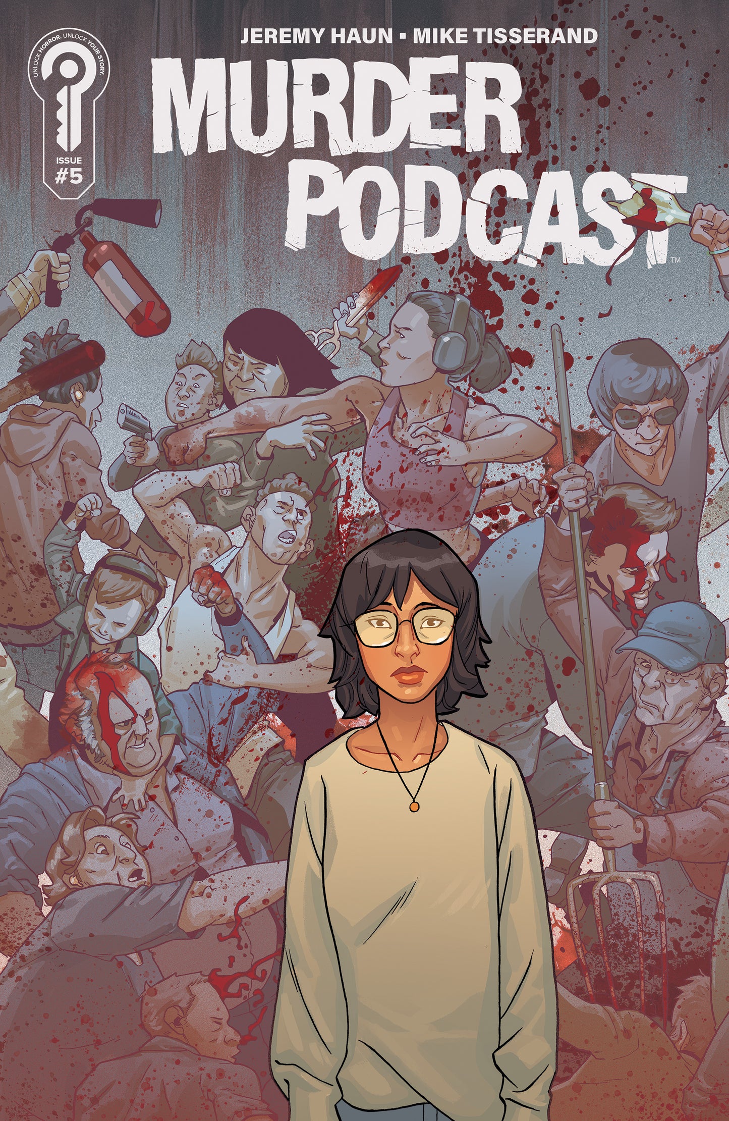 02/25/2026 Murder Podcast #5 Cover B Mike Tisserand Connected Ignition Press