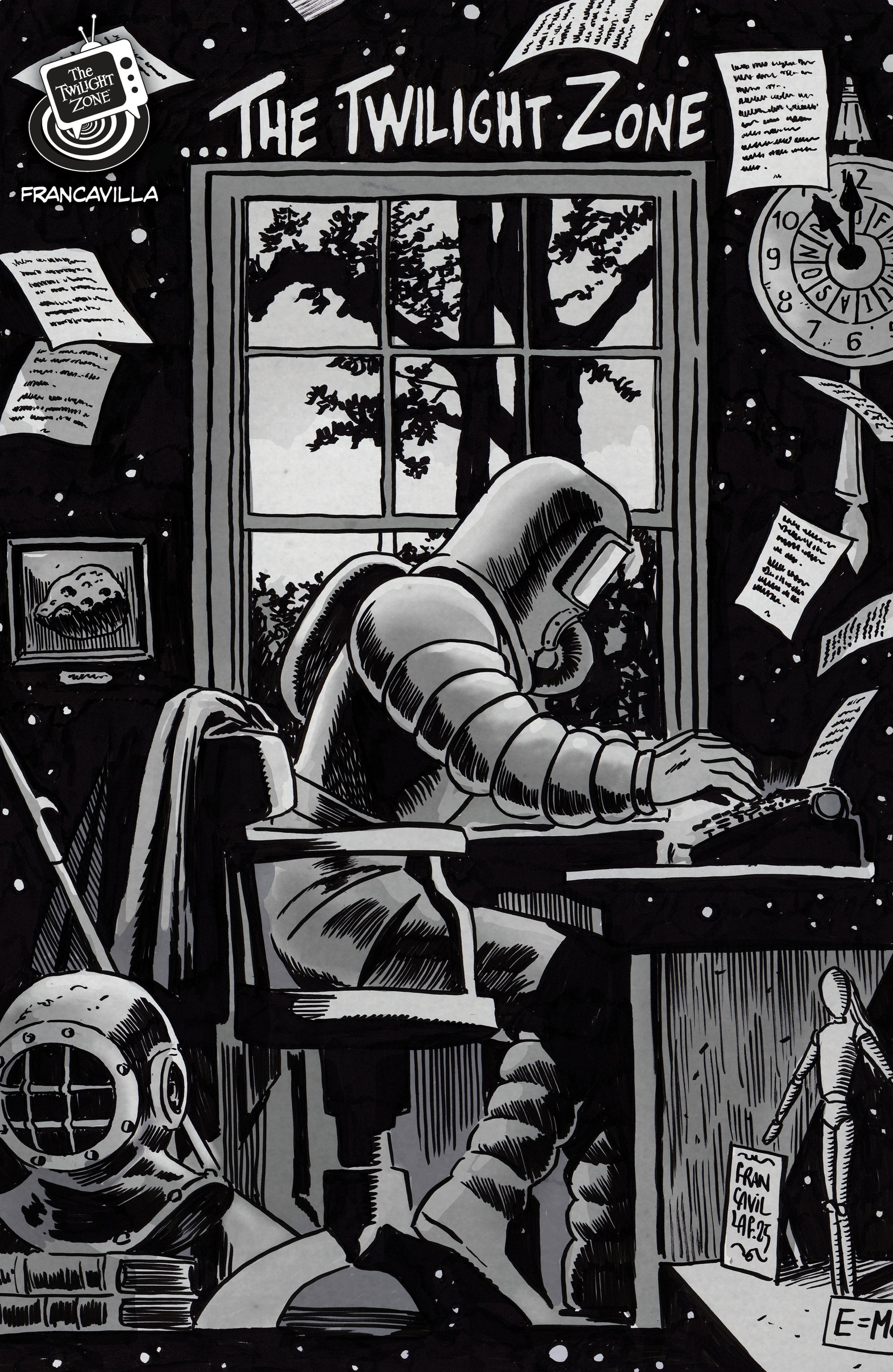 03/04/2026 The Twilight Zone #5 Variant B (Francavilla Connecting Cover) IDW Publishing