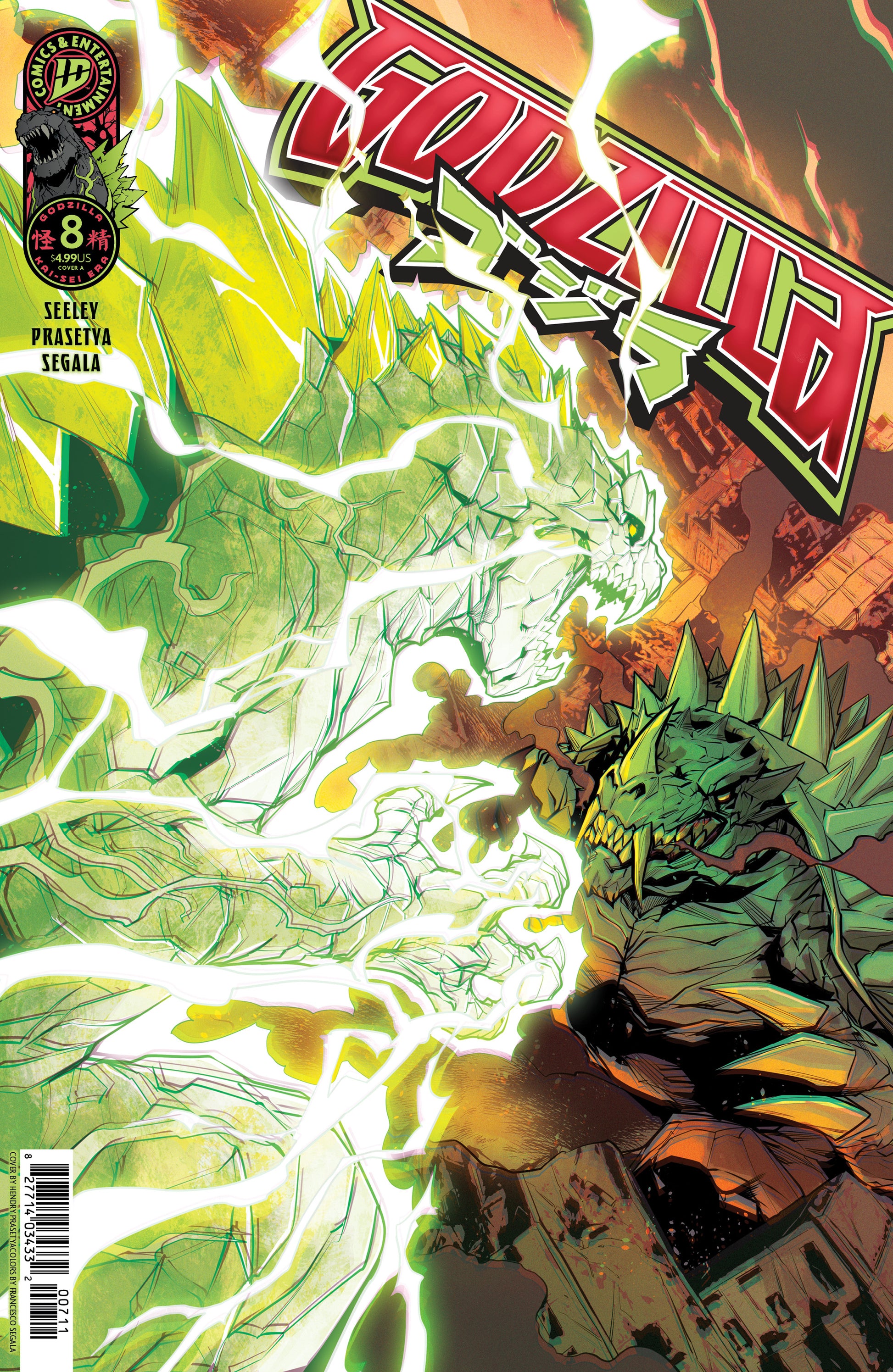03/04/2026 Godzilla [Kai-Sei Era] #8 Cover A (Prasetya) IDW Publishing