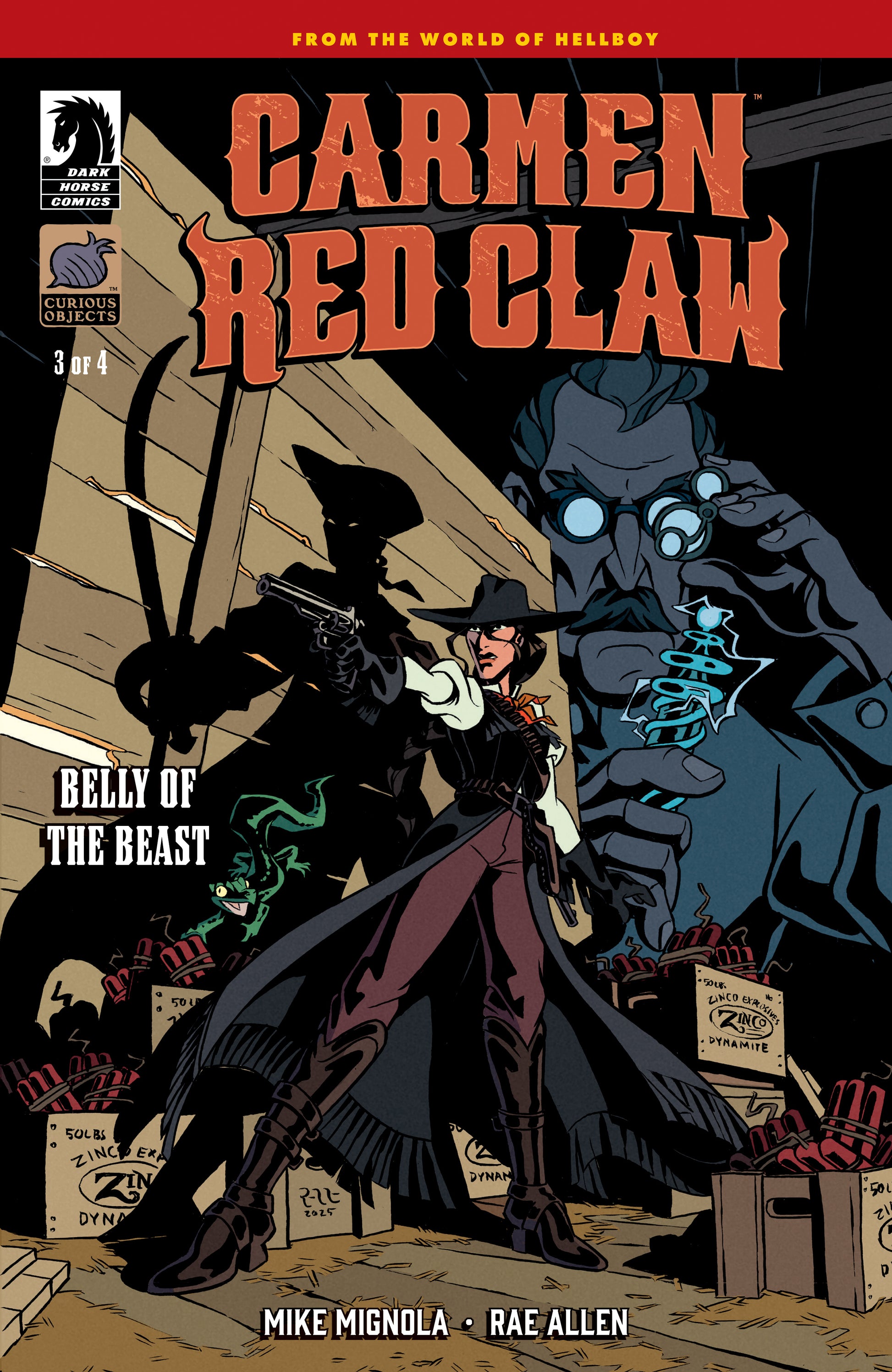 03/18/2026 Carmen Red Claw: Belly of the Beast #3 (CVR A) (Rae Allen) Dark Horse Comics